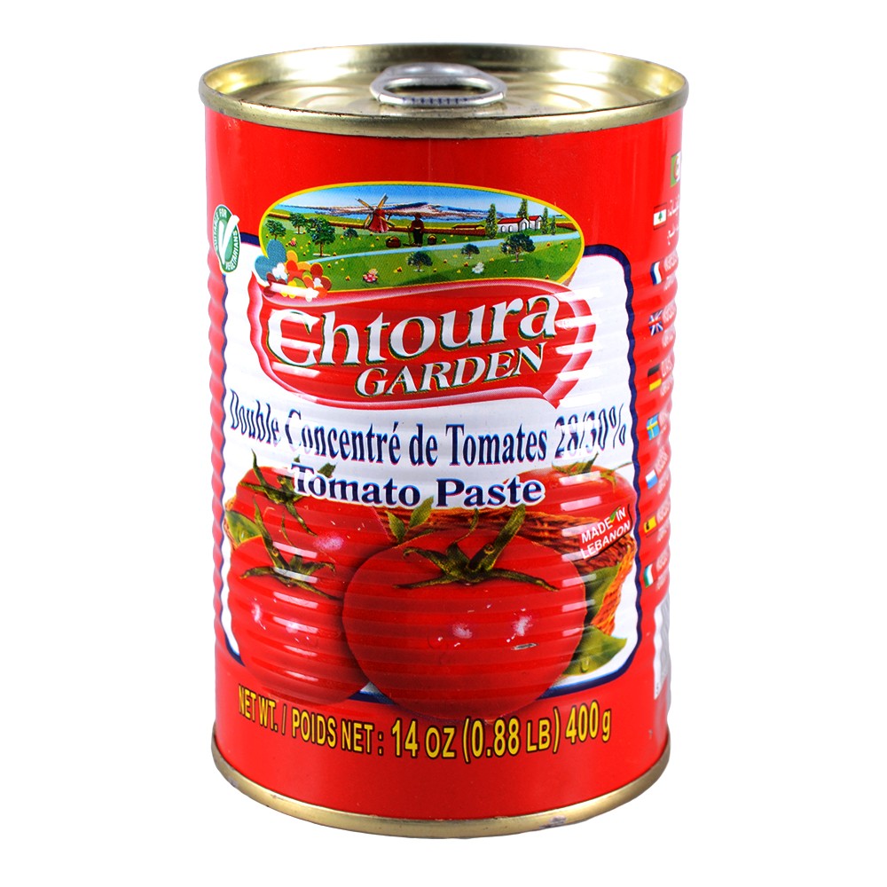 Pasta De Tomate Concentrado - CHTOURA - 28/30 % - 400 g