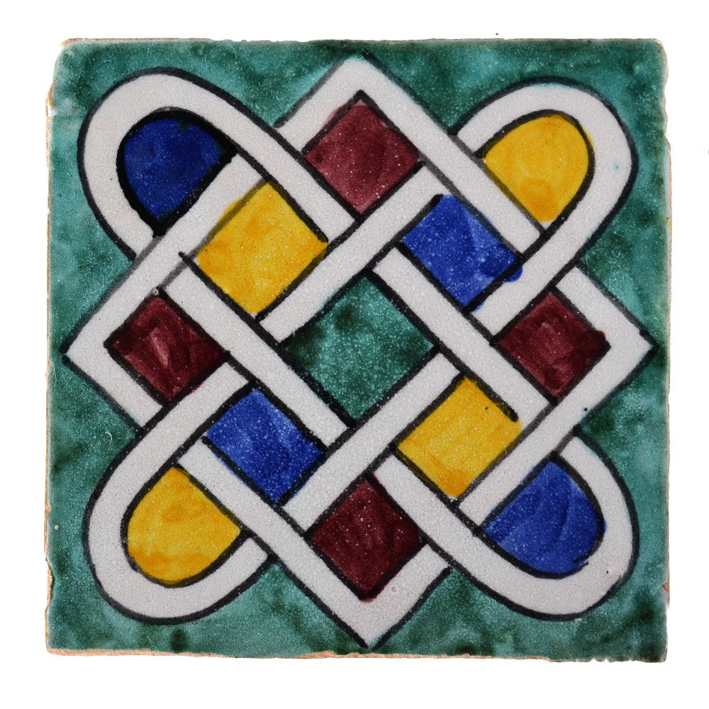 Azulejo Andalusí - 10 cm - Varios Diseños- Artesanal- Modelo 20