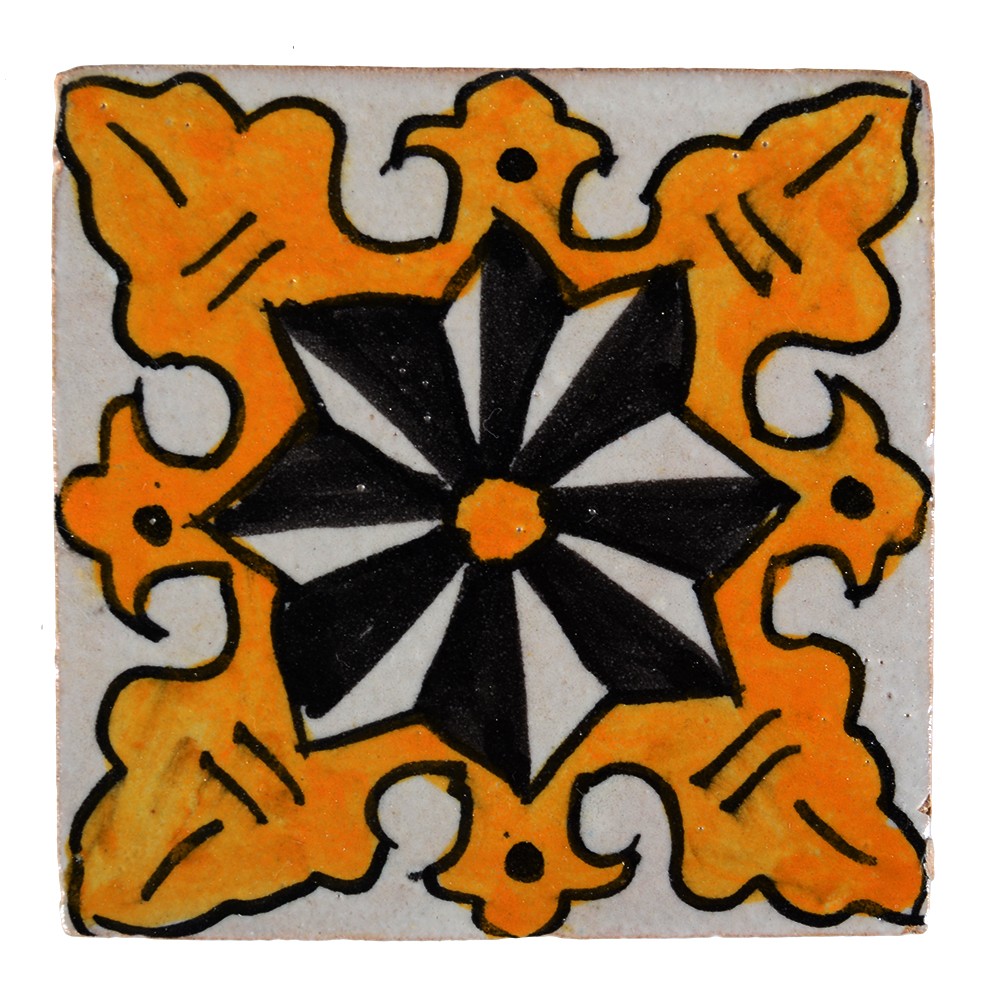 Azulejo Andalusí - 10 cm - Varios Diseños- Artesanal- Modelo 22