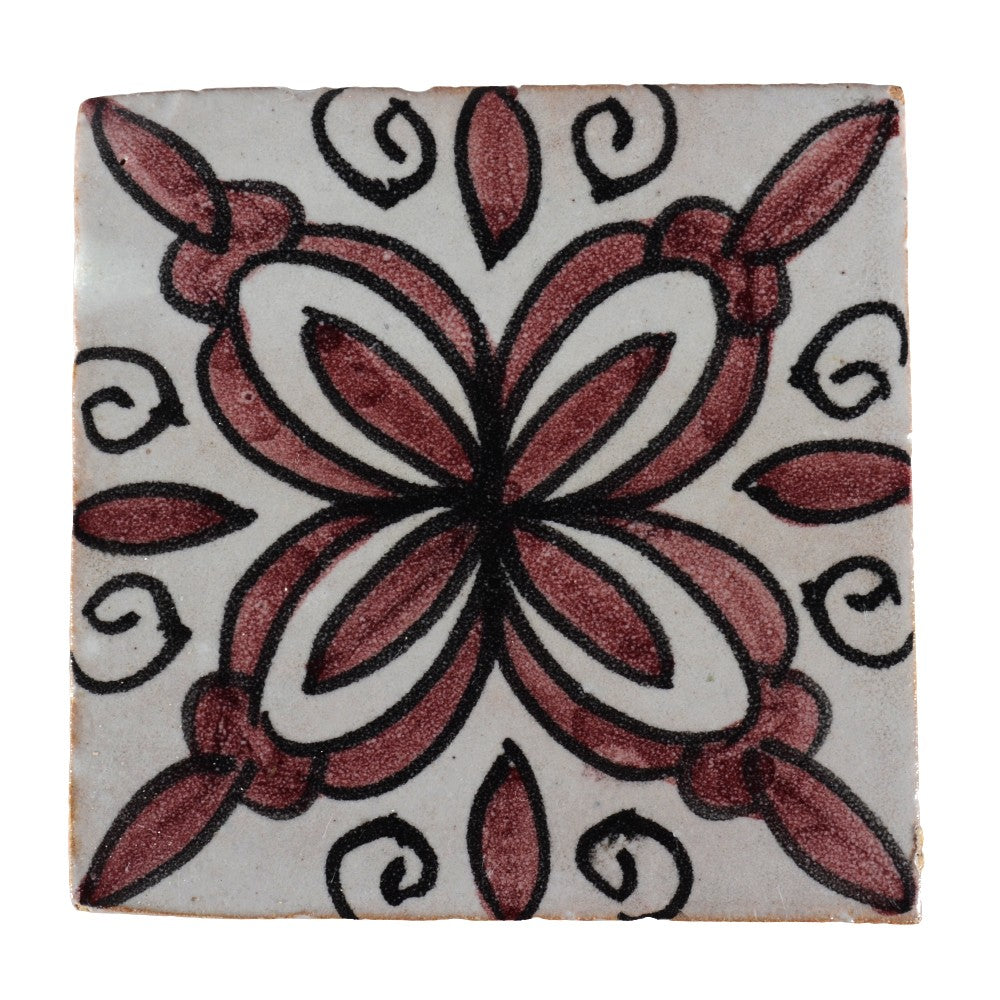 Azulejo Andalusí - 10 cm - Varios Diseños- Artesanal- Modelo 24