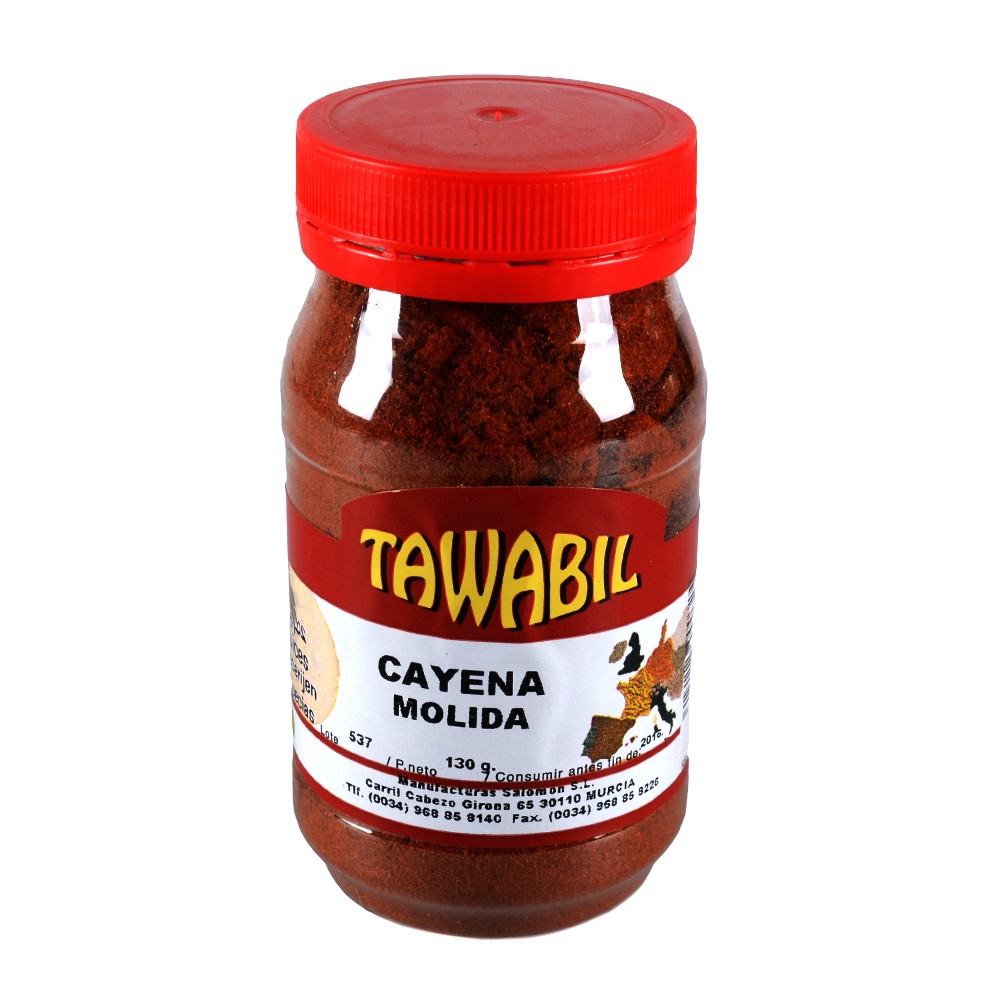 Cayena molida - Especias arabes - Bote 170 gr