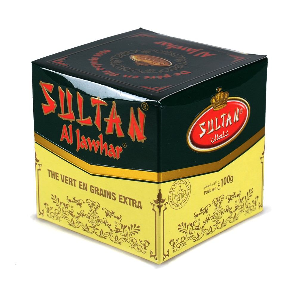 Té Verde - Sultan Al Jawhar - Calidad Supreme - Grano Extra - 100 o 200 g