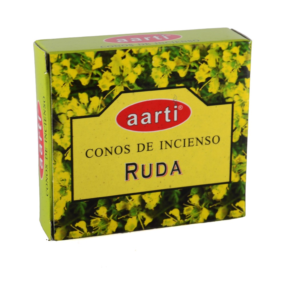 Conos Incienso  - Aarti - Ruda - 12 Conos
