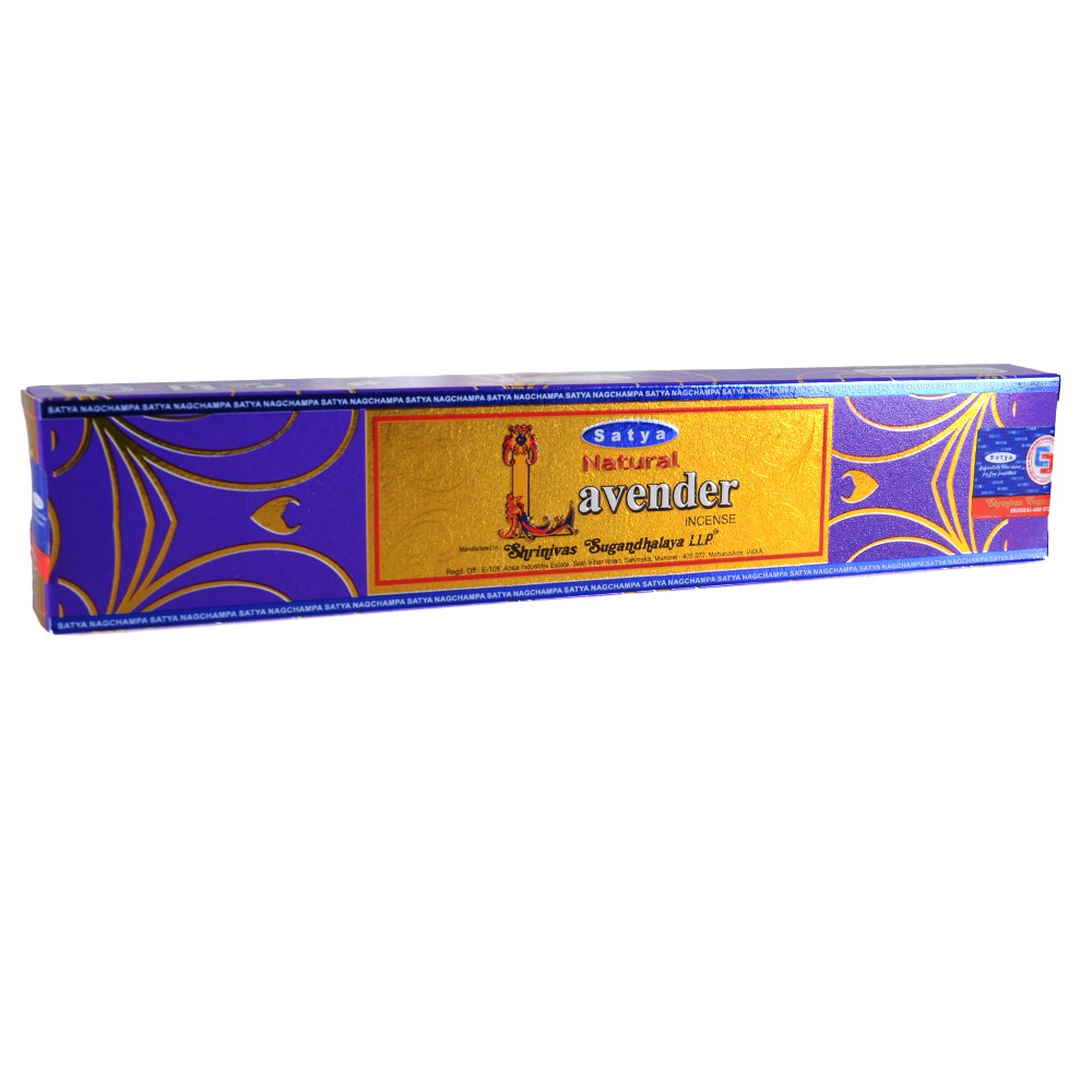 Incienso - Lavanda - Satya Natural - Nueva Gama De Olores - Novedad