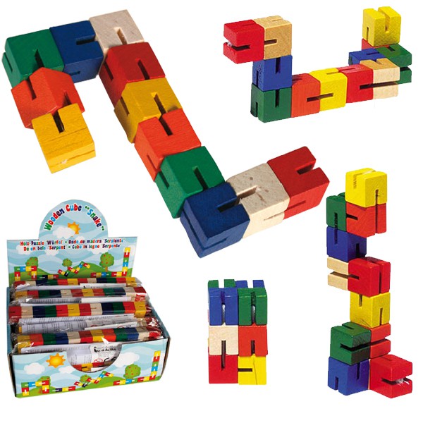 Juego  Serpiente Multicolor - Ingenio - Crear Figuras - 15 cm