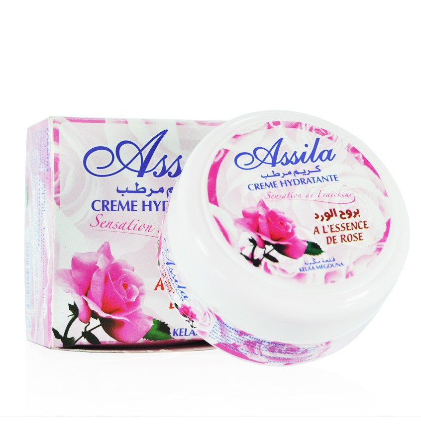 Crema Hidratante - Con Esencia de Rosas - Sensación De Frescura - 100 ml