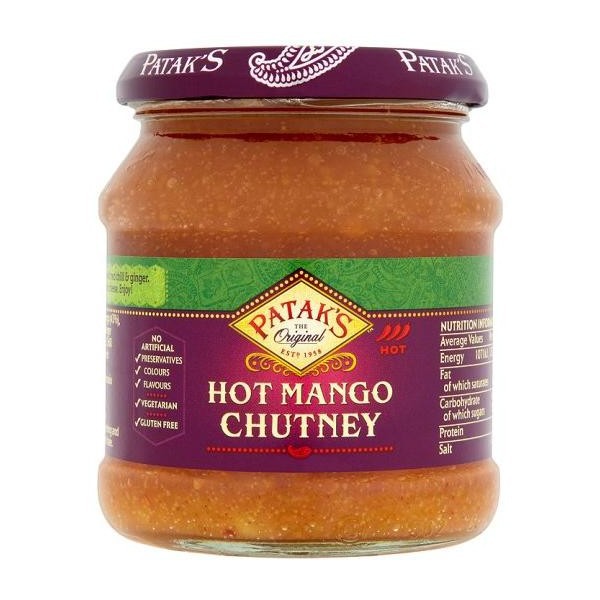 Salsa De Mango - PATAK'S - Extra Picante - 340 g ( 250 ml )