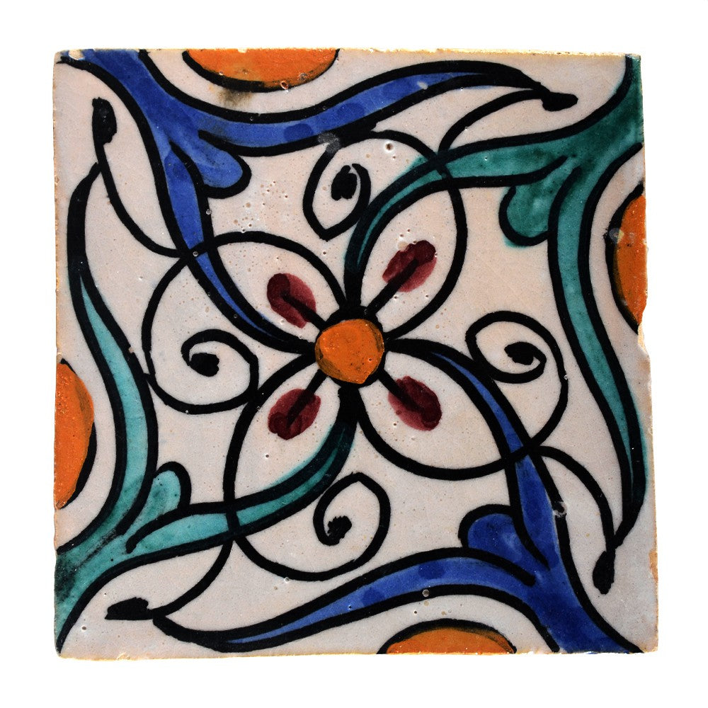 Azulejo Andalusí - 10 cm - Varios Diseños- Artesanal- Modelo 27