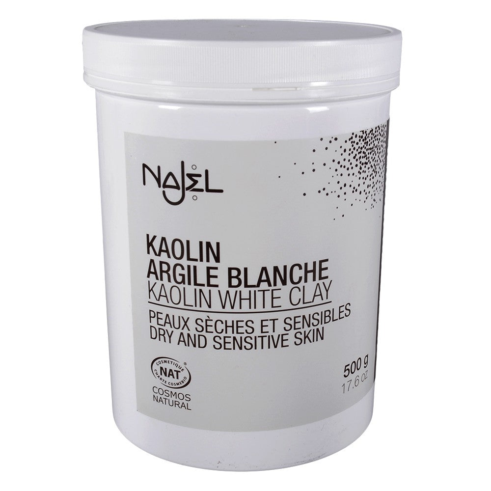 Arcilla Blanca En Polvo - Cosmética Natural - Pieles Secas Y Sensibles - 500g