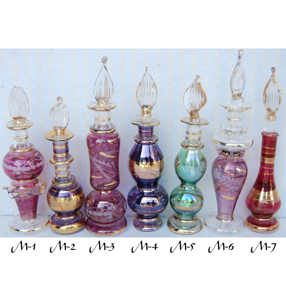 Perfumero Artesano Cristal Tamaño 3 - 11 cm