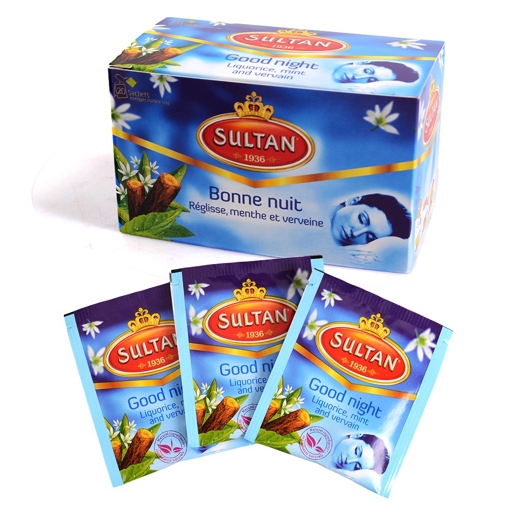 Infusión Good Nigth - SULTAN - Bolsitas de té - 20 Bolsitas