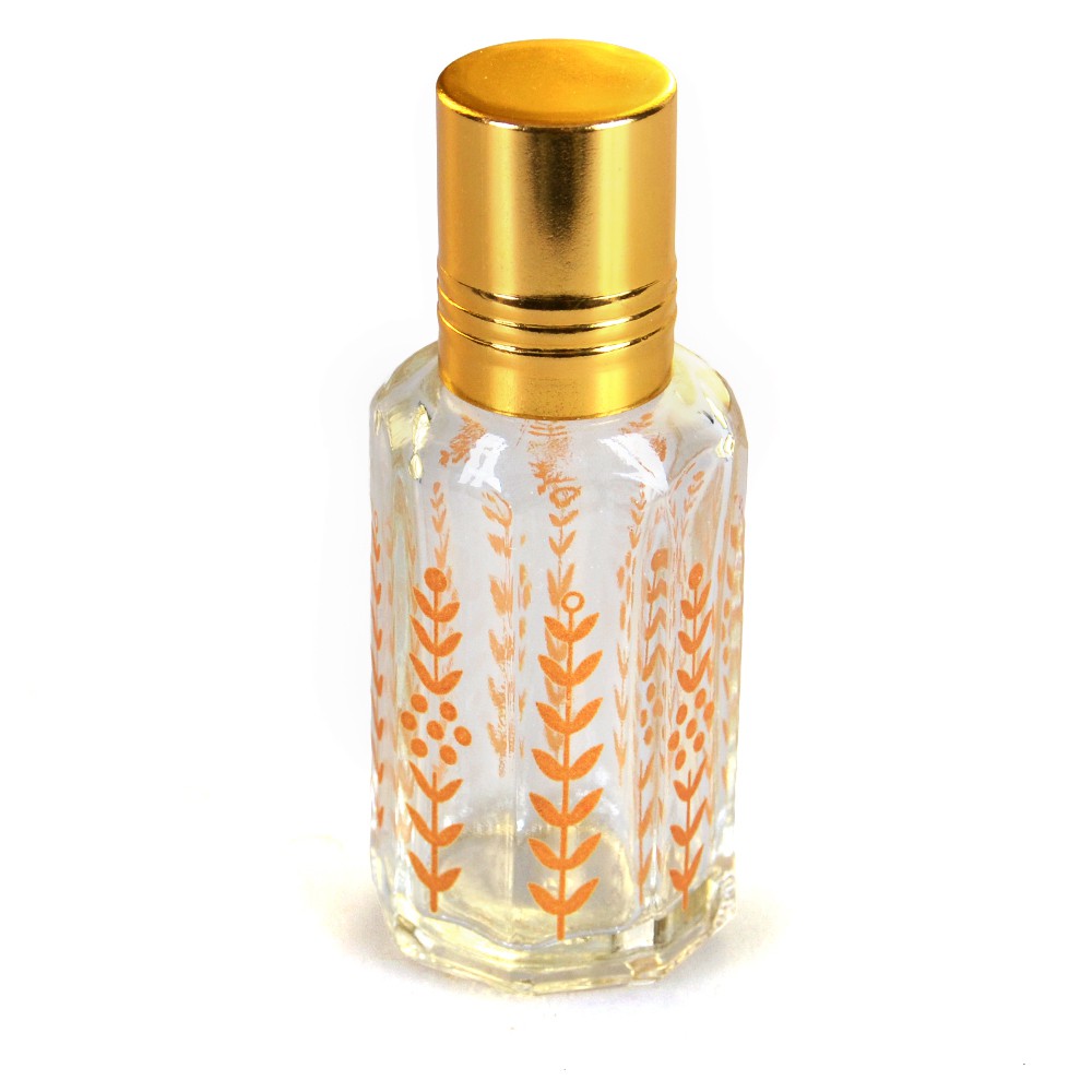 Perfumero Cristal - Roll On - 10ml - Decorado