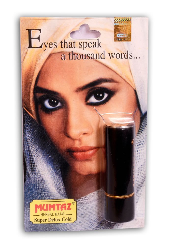 Lápiz Ojos Mumtaz - Con Aceite Almendras - Gran Calidad - Khojati