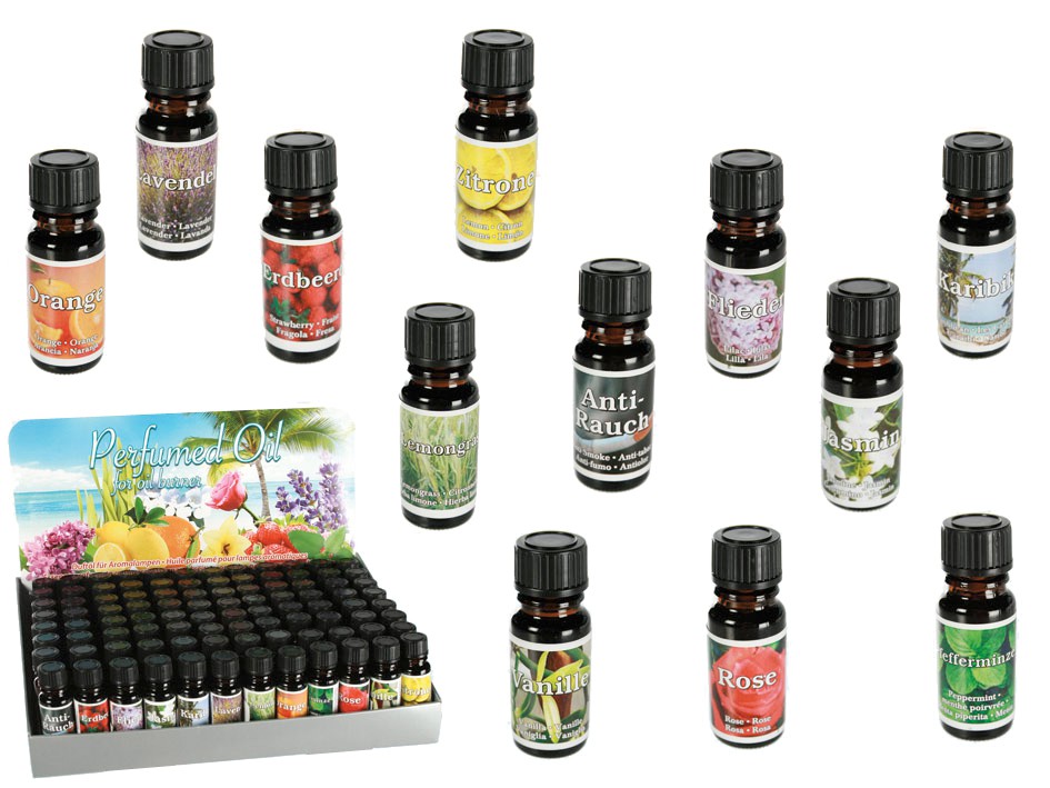 Aceite Aromático para Quemador - Varias Fragancias - 10 ml