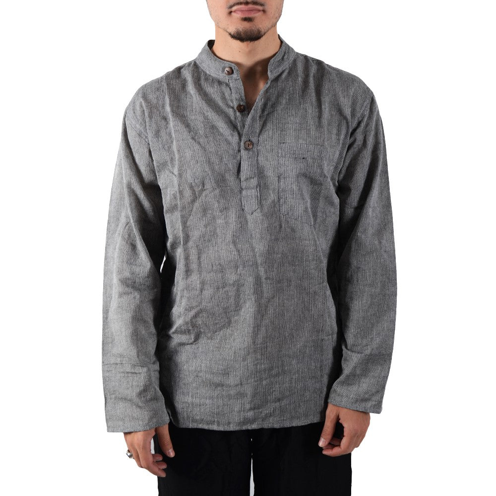 Camisa Algodón Larga -Varios Colores - Ideal Verano