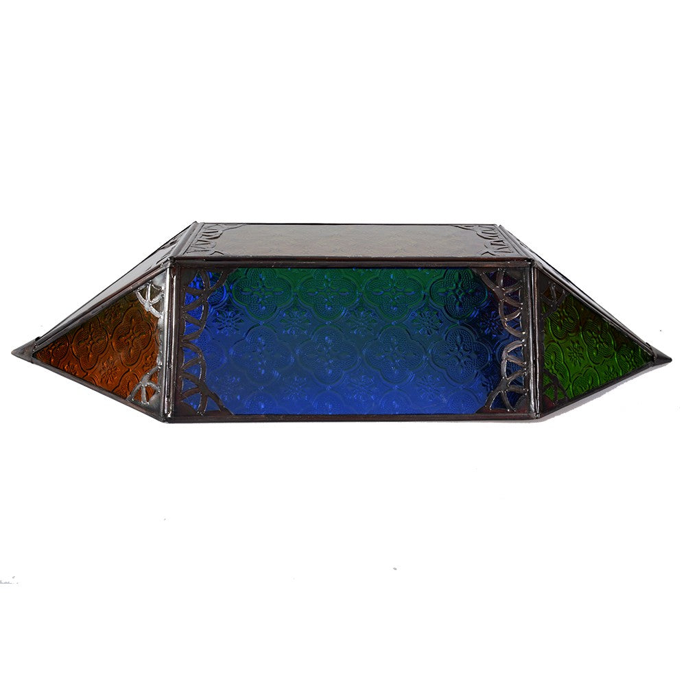 Aplique Cristal Calado - Multicolor - Rombo - 43 cm