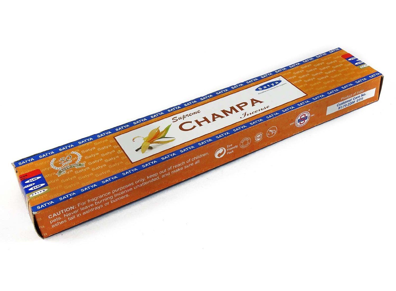 Incienso Varillas - SATYA - Supreme - Champa - 15 g