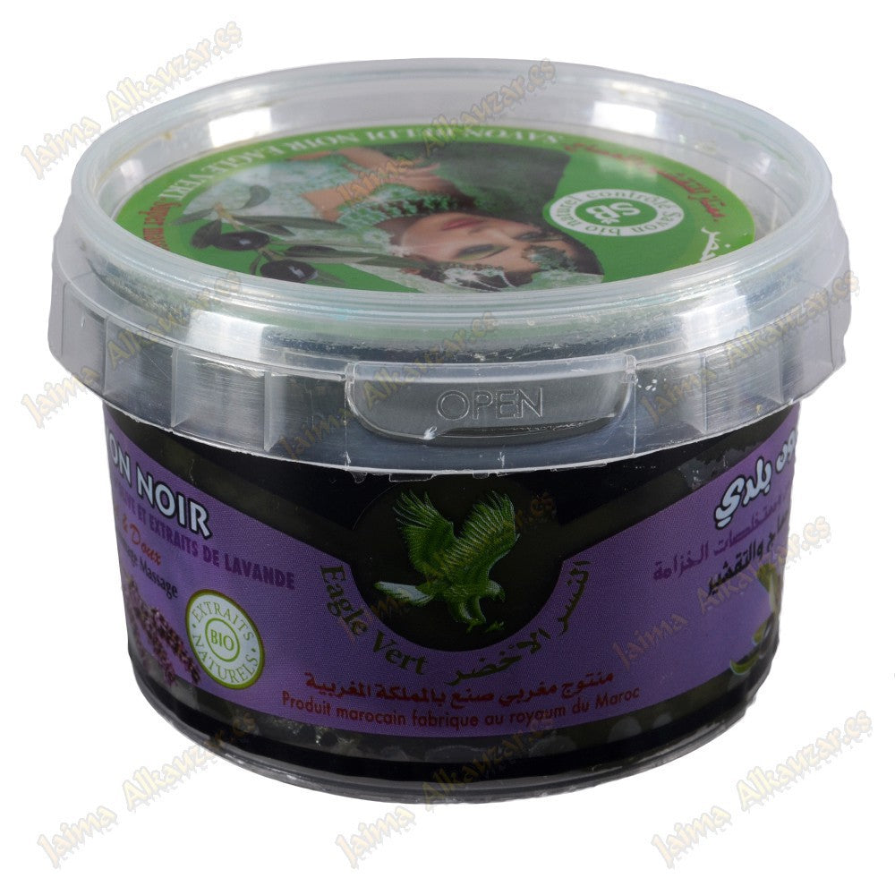 Jabón Beldi Negro - BIO - Aceite De Oliva Y Extractos De Azahar - Dulce Y Natural - 250 g