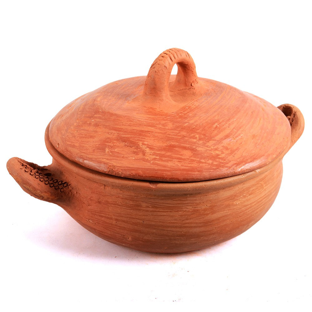 Olla De Barro - Cocina Sana - 100% Artesanal - 21'5 cm