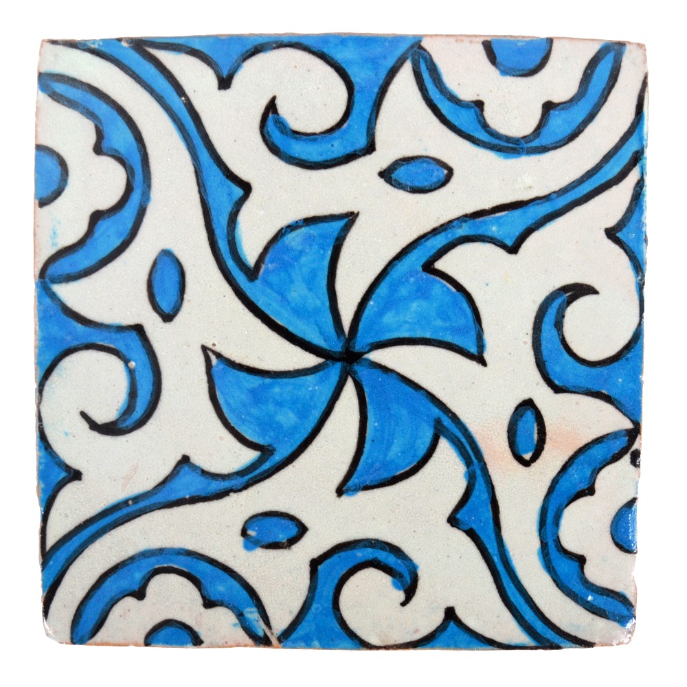 Azulejo Andalusí - 10 cm - Varios Diseños- Artesanal- Modelo 52