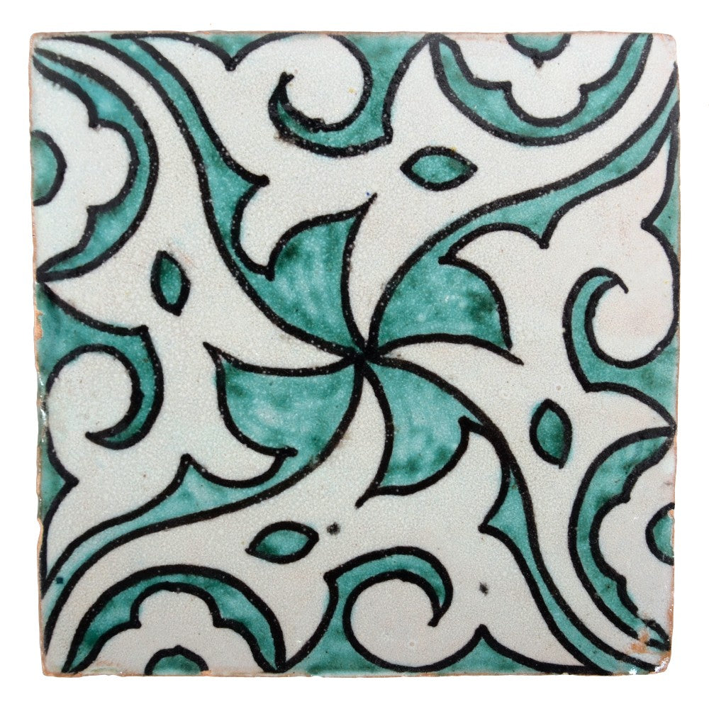 Azulejo Andalusí - 10 cm - Varios Diseños- Artesanal- Modelo 58