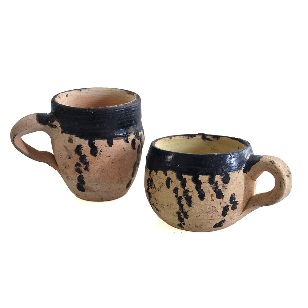 Vaso Bereber Mini - Pintado a  Mano - 6 cm - Modelo Alto
