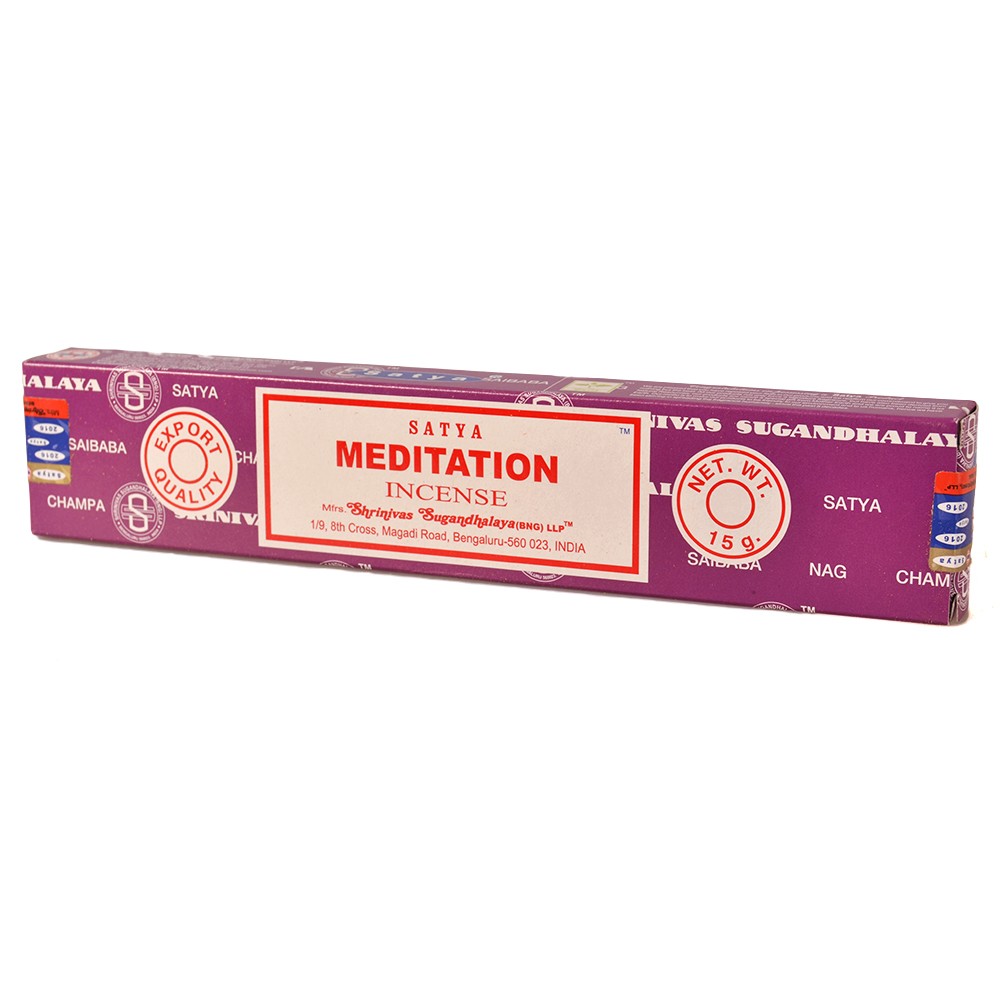 Incienso Meditación - Serie Yoga - Sándalo y Cedro - SATYA