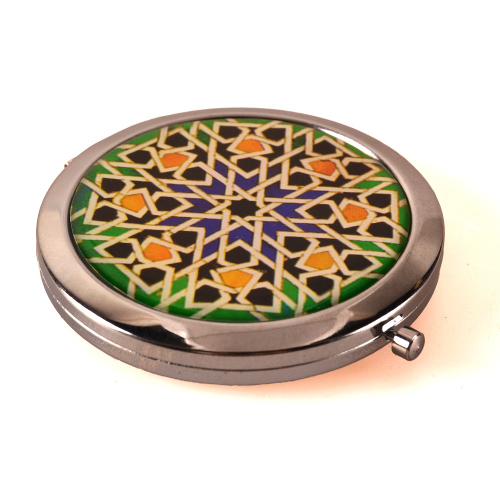 Espejito para bolso - Diseños geometricos - Modelo Qadhifa