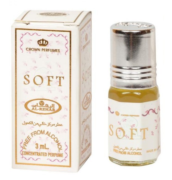 Perfume - SOFT - Sin Alcohol - Roll On- 3 ml