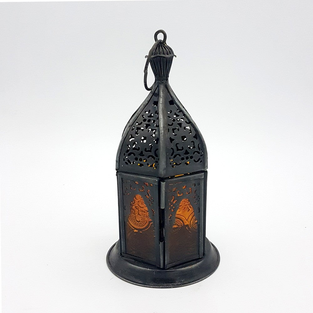 Farol para Vela Árabe - Diseño Mosaico - Modelo BAB