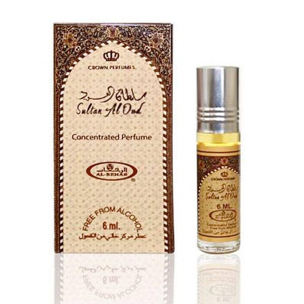 Sultan Al Oud- Perfume Arabe Aceite 6 ml Al-Rehab