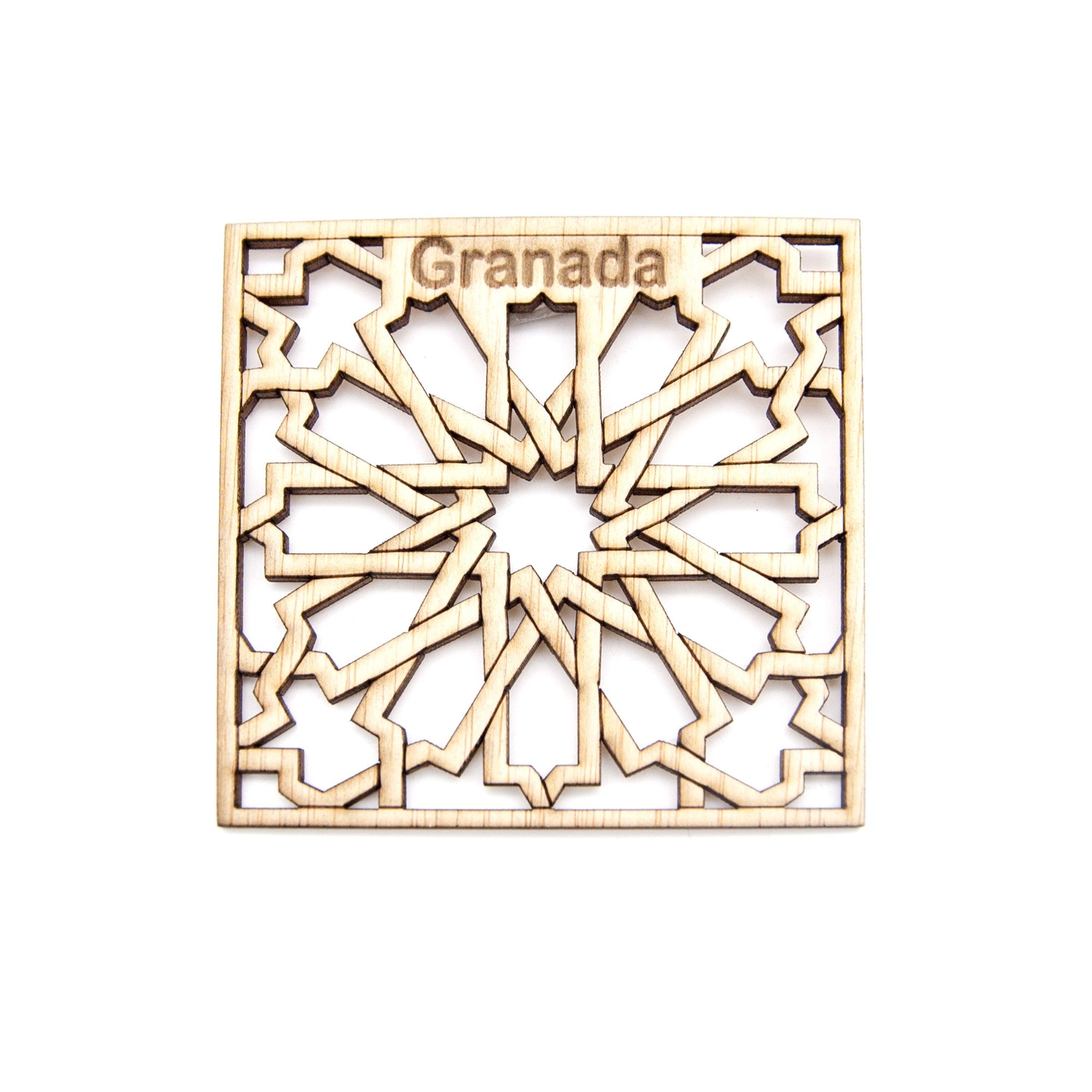 Pack 6 Posavasos Souvenir Granada - Celosía Alhambra