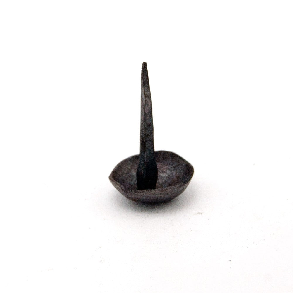Clavo Gitano Artesano Gris - Herraje Estilo Antigua Forjado a Mano 2,5 x 4 cm - Modelo 12