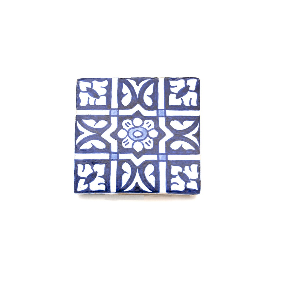 Azulejo Andalusí - Zellige Mosaico Nazari - 10 x 10cm - Artesanal - Modelo 73