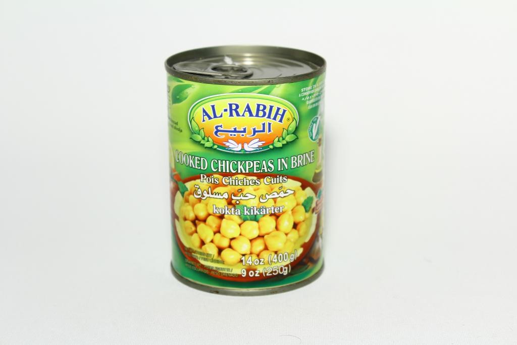 Garbanzo en Conserva - Receta Libanesa 400 gr- Comida saludable