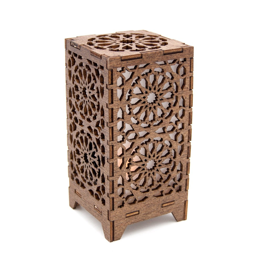 Farol Mini Alhambra - Madera - Led