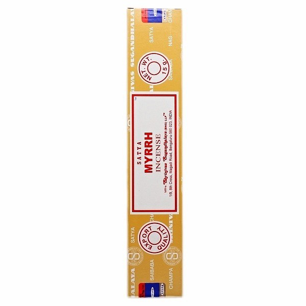 Incienso Mirra - Satya - Gran Calidad - 15 gr