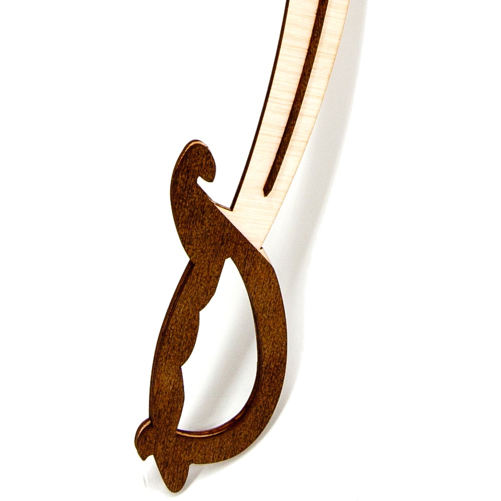 Espada Arabe Madera - Juguete Artesanal Recreaciones