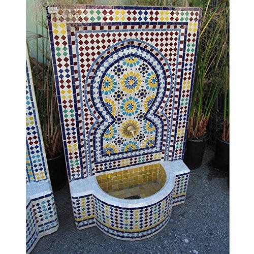 Fuente Mosáico 120 cm - Instalación - Azulejo Colores
