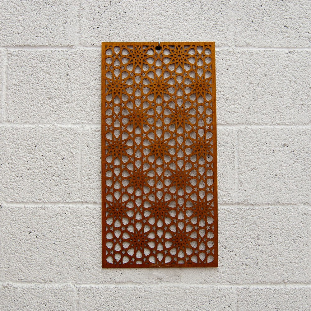 Celosía Madera - Diseño Mekness - 60 x 30 cm