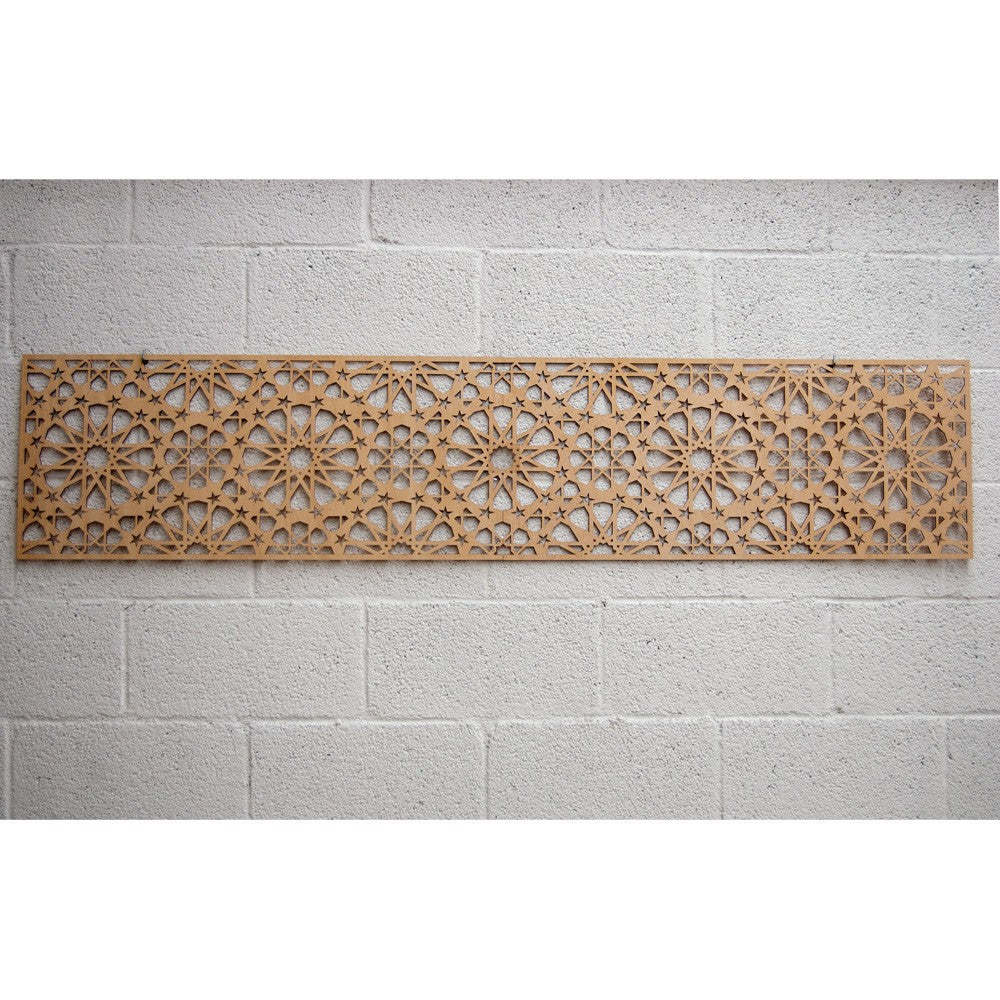 Celosía Madera Cabecero de Cama - 168 x 36 x 4 mm - Modelo Samai