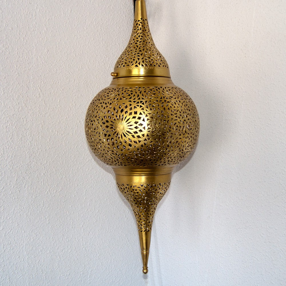 Lámpara Techo Latón Calado DELUXE - Modelo Dubai - 80 cm