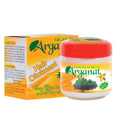 Pomada Capilar Aceite de Argan - 100% Natural - 120 ml