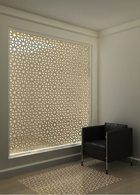 Celosía Arabe Mekness - 240 x 120 cm - Decoración Arabe