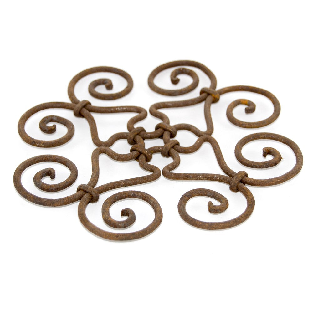Salvamantel Forja artesanal - Diseño geometrico - modelo Espiral