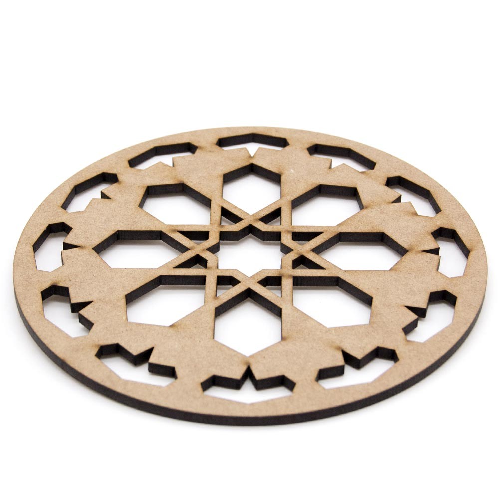 Salvamantel - Posa platos - DM - Corte Láser - Diseño Dauraiznein