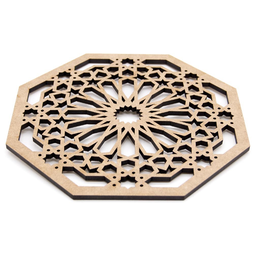 Salvamantel - Posa platos - DM - Corte Láser - Diseño Hassira