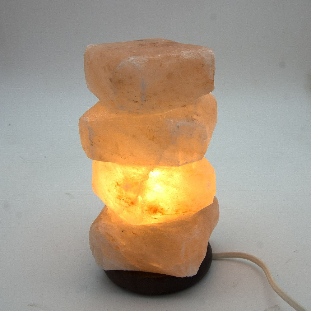 Lámpara Cuadros Torre-Sal Pulida - Natural - Himalaya - NOVEDAD