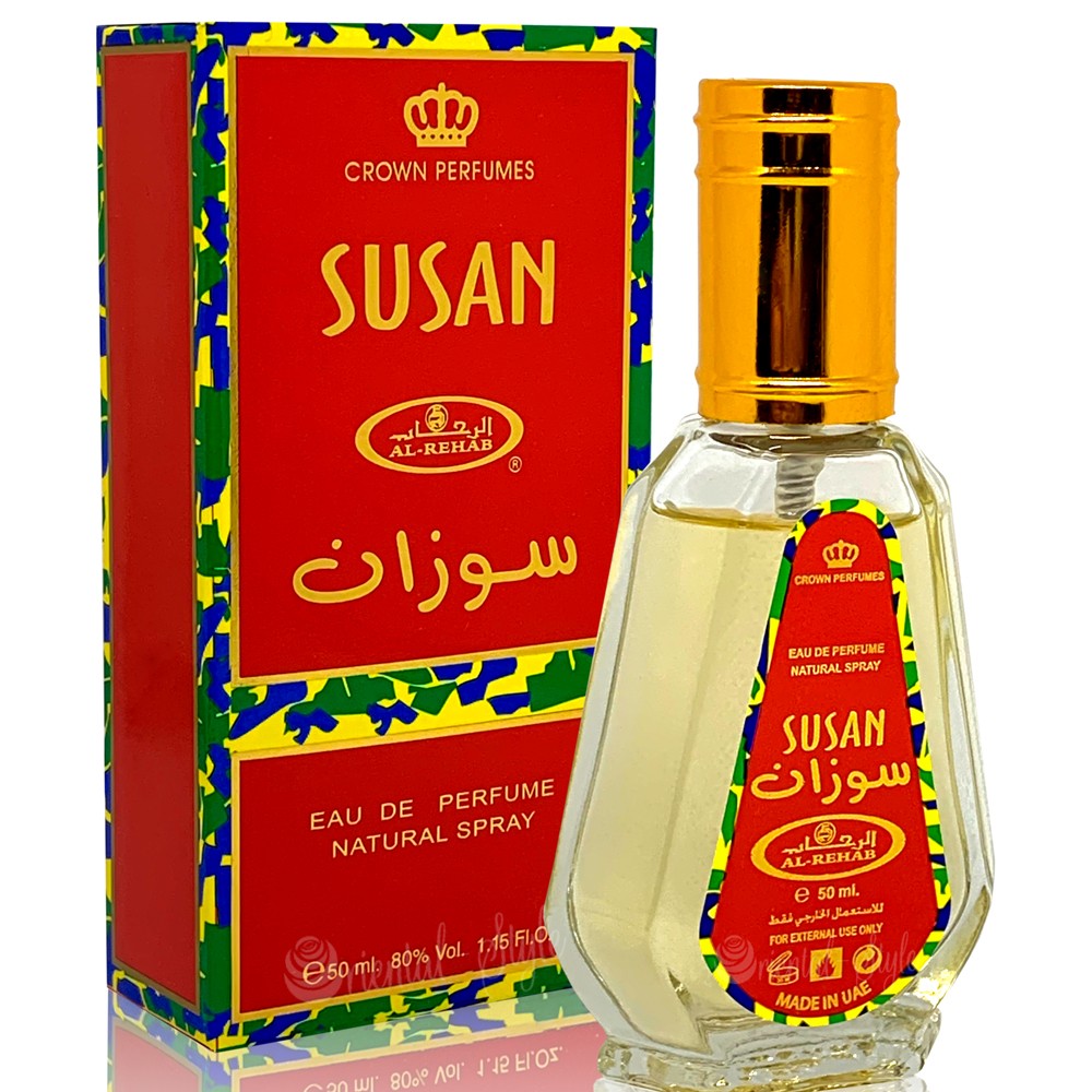 Eau de Parfum  Árabe Susan Spray 50ml - Al Rehab