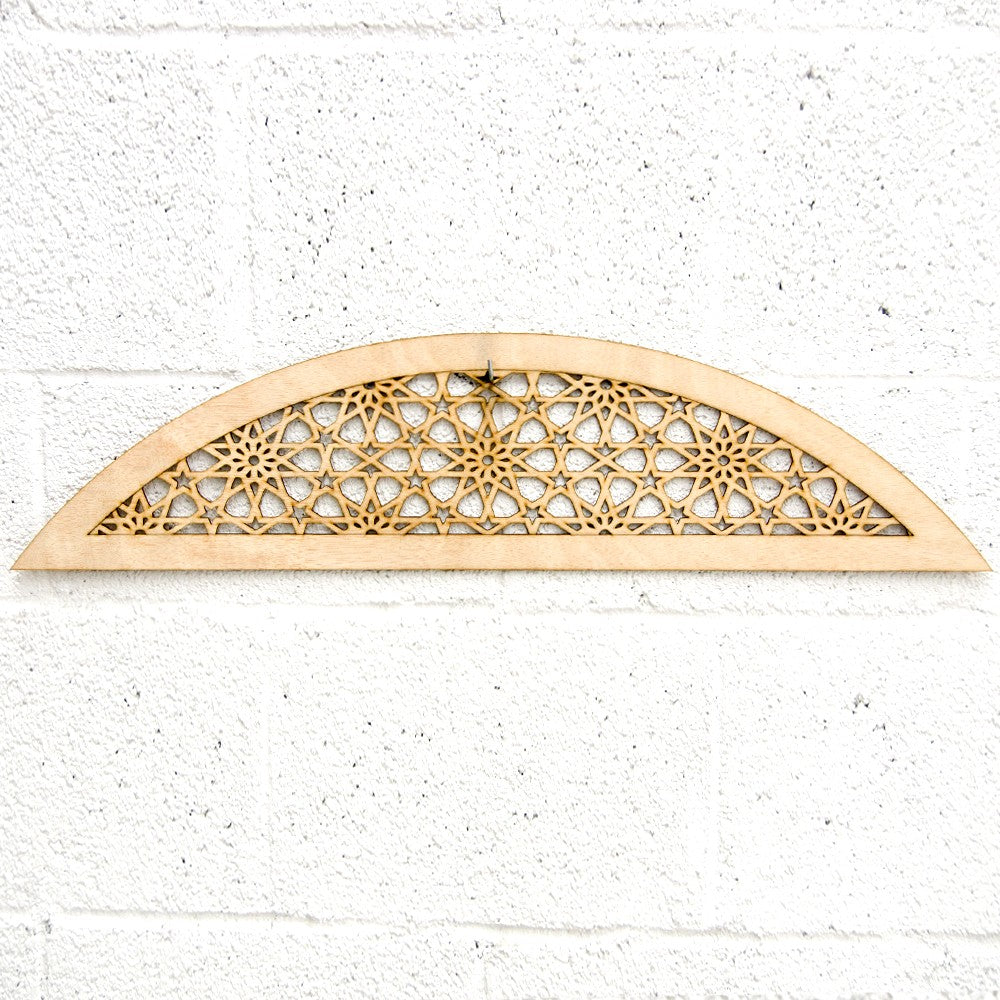 Celosía Árabe Madera - Cúpula - Modelo Mekness